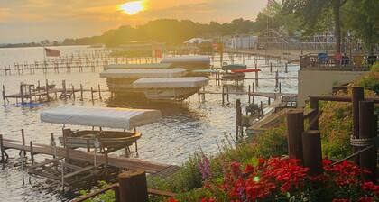 Walking distance to historic Arnold’s Park and West Lake Okoboji