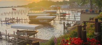 Walking distance to historic Arnold’s Park and West Lake Okoboji