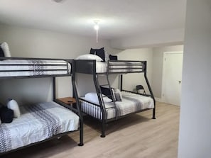 3 habitaciones, wifi gratis y ropa de cama