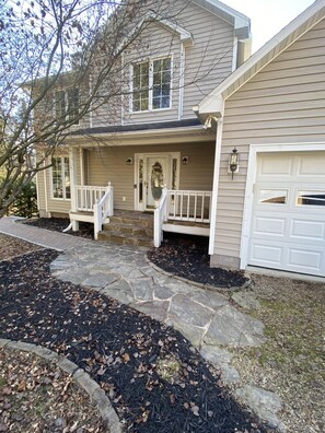 Exterior detail - Only Private POOL in Massanutten! Large Comfy Home. Your fun starts HERE. (McGaheysville)