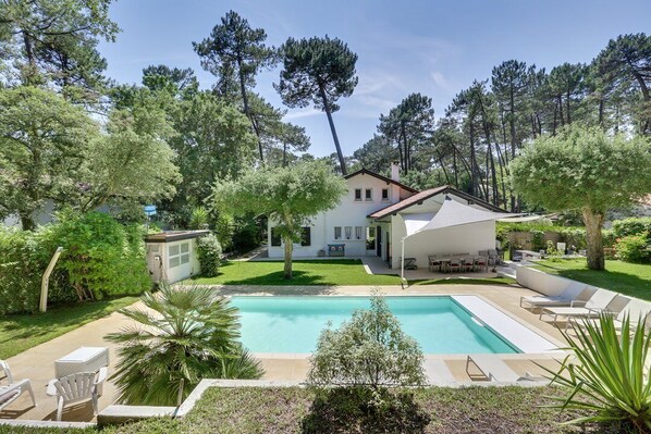 Pool - Hossegor, Beautiful Landaise villa with swimming pool (HOSSEGOR)