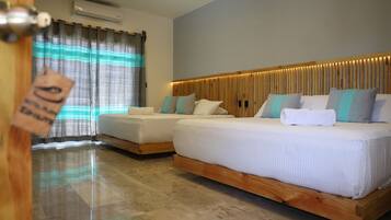 Standard Room, 2 King Beds | Bed sheets