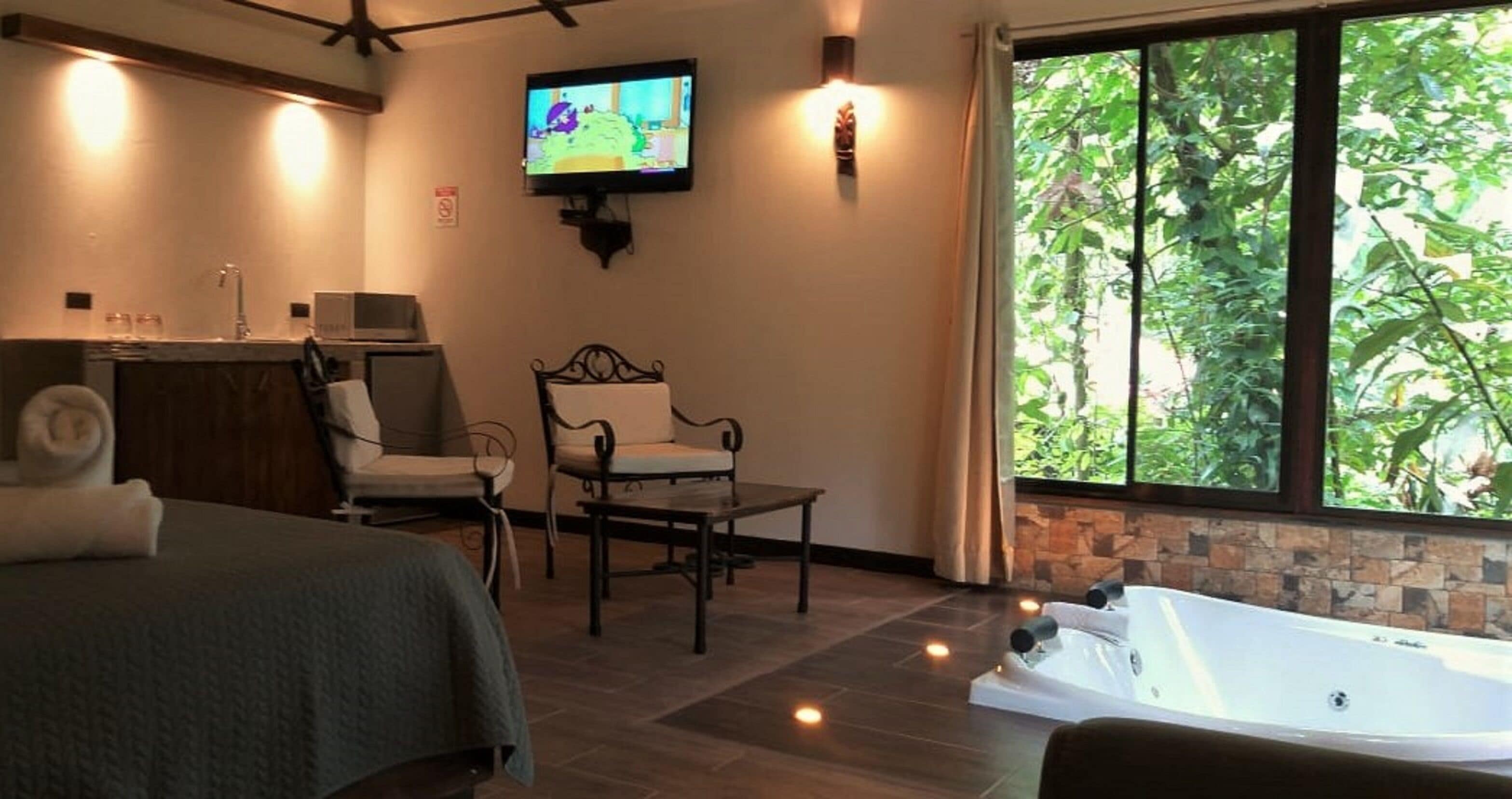 tropical suite with jacuzzi | view from room