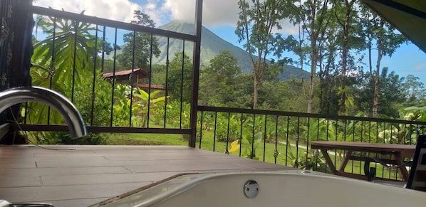 Tropical Villa With Jacuzzi | Terrace/patio