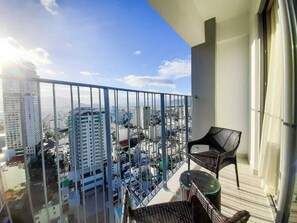 Studio, City View | Balcony view