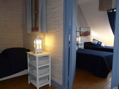 The bay house with heated indoor pool