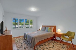 2 bedrooms, iron/ironing board, travel crib, WiFi