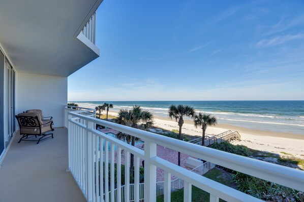 Property grounds - Beachfront Condo w/ Pool Access in Ponce Inlet (Ponce Inlet)