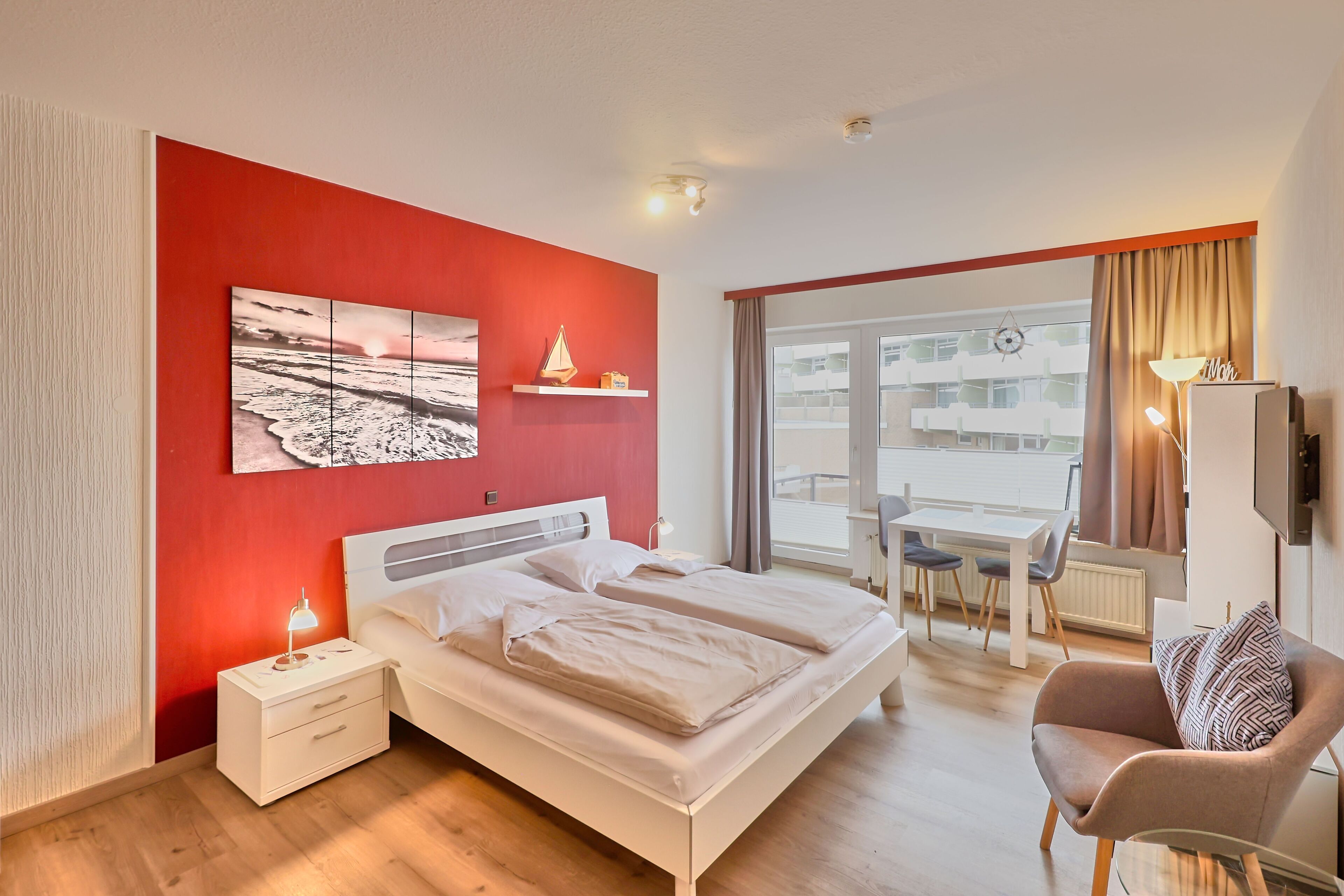 1 Schlafzimmer, WLAN, Bettwäsche