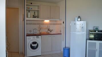 Fridge, stovetop, dishwasher