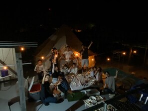 Outdoor dining - Travel Inn Yoshitomi (Taketa)