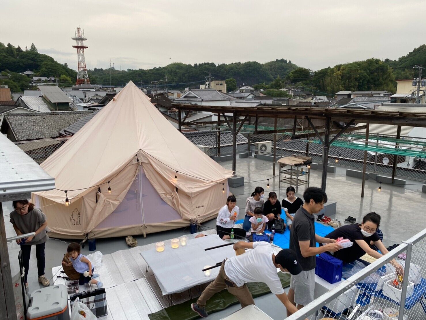 住宿一隅
