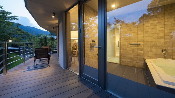 Terrace/patio - Hotel Sekisuien (Gujo)