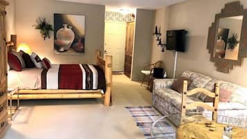 Iron/ironing board, internet, bed sheets