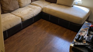 Smart TV, chimenea, videojuegos y reproductor de DVD