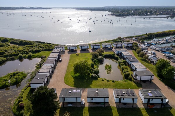 Aerial view - 4 Avocet Quay , Emsworth  - sleeps 4 guests  in 2 bedrooms (Emsworth)