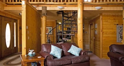 Mountain View Home on 2 Acres w/ Wrap-Around Deck, WiFi, W/D - Great for ATVs