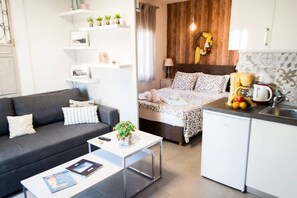 1 室のベッドルーム、アイロン / アイロン台、WiFi