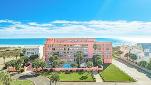 Exterior - Boutique Beachfront Resort Condominium with Beach Boardwalk | Casa Condo 305 (Port Aransas)