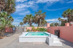 Una piscina riscaldata