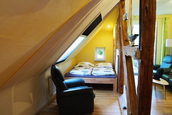 1 chambre, lit de bébé portatif, Wi-Fi, literie fournie