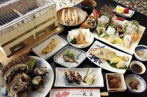 Food and drink - Hamasaka Onsen Umibenooyado Marubun (Shinonsen)