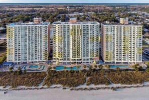 Exterior - Oceanfront 2 Bedroom Condo Bay Watch Resort 440 (North Myrtle Beach)
