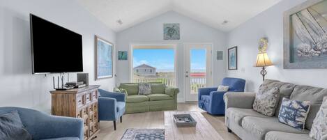 Fernseher, DVD-Player, Bücher, Videothek