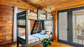 1 bedroom, travel crib, WiFi, bed sheets