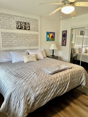 2 bedrooms, iron/ironing board, free WiFi, bed sheets