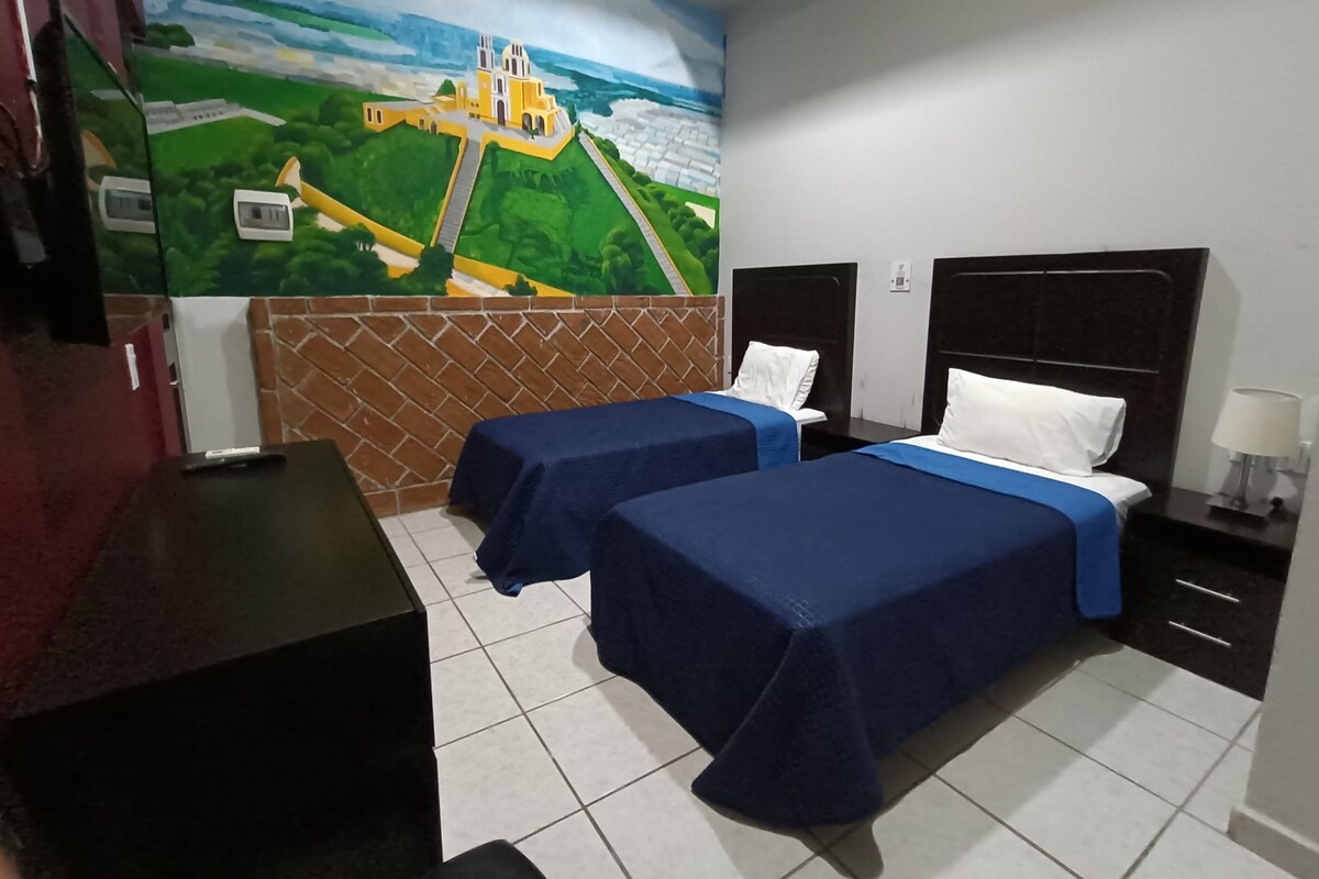 Down duvets, iron/ironing board, free WiFi, individually decorated