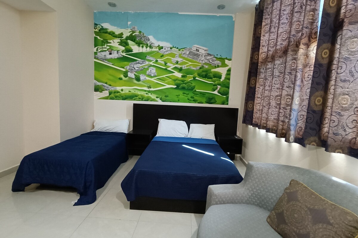 Down duvets, iron/ironing board, free WiFi, individually decorated