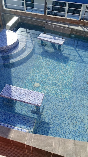 Seasonal outdoor pool