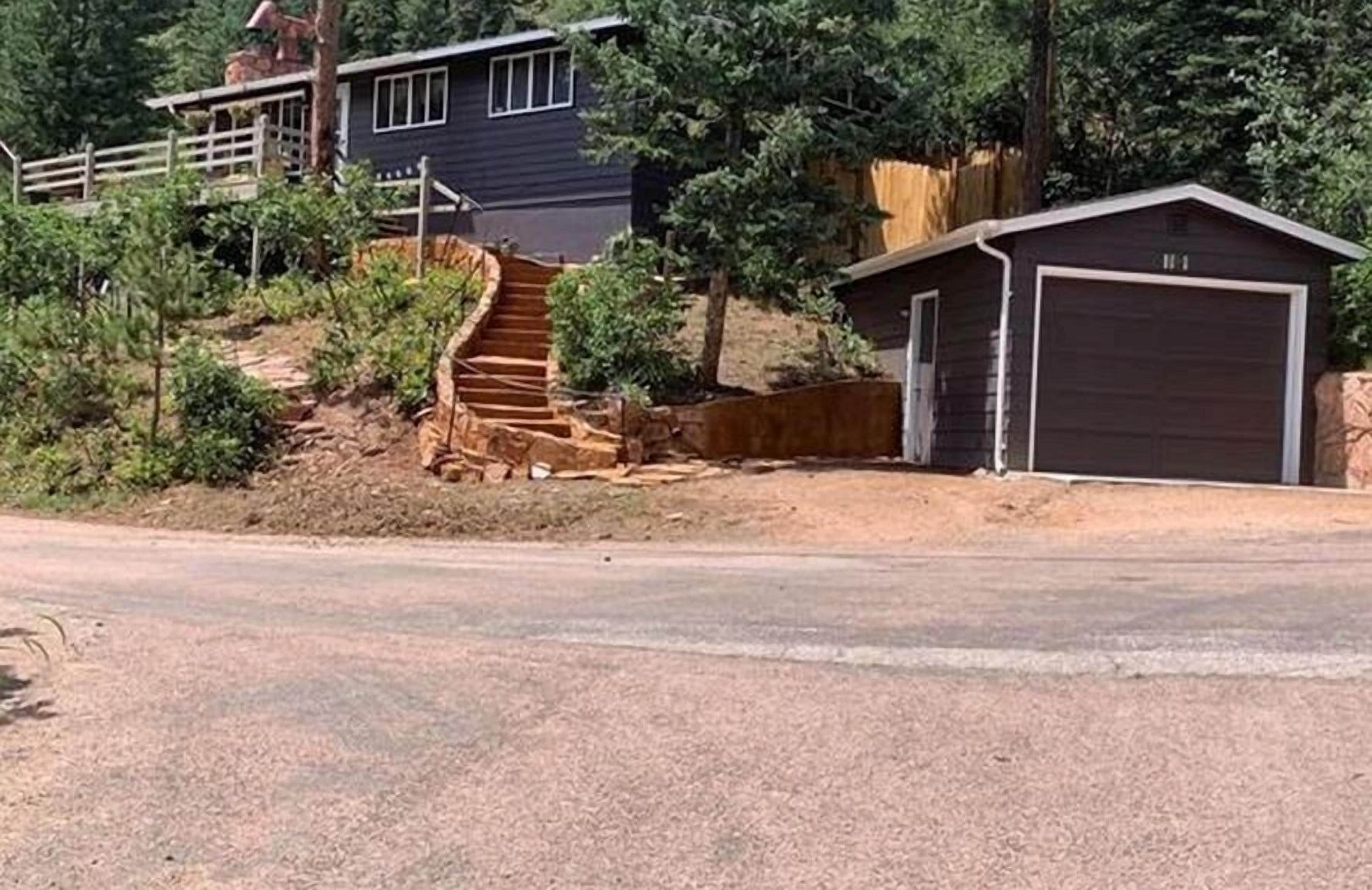 Gorgeous home that is on the mountainside  with beautiful views,  backs to blm