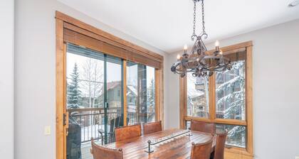 Terrace on the Slopes ski-in/ski-out access.VIEWS!