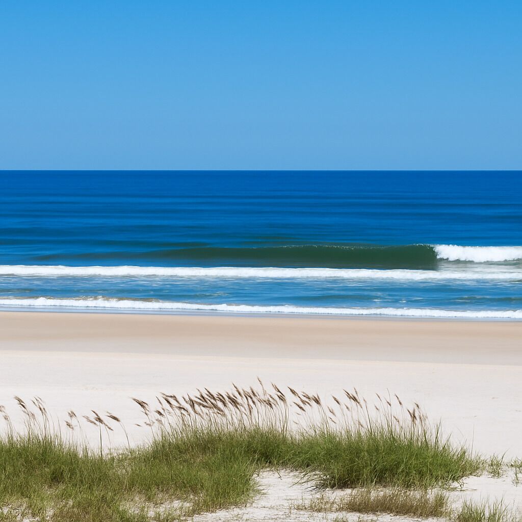 Nära stranden, solstolar och strandhanddukar