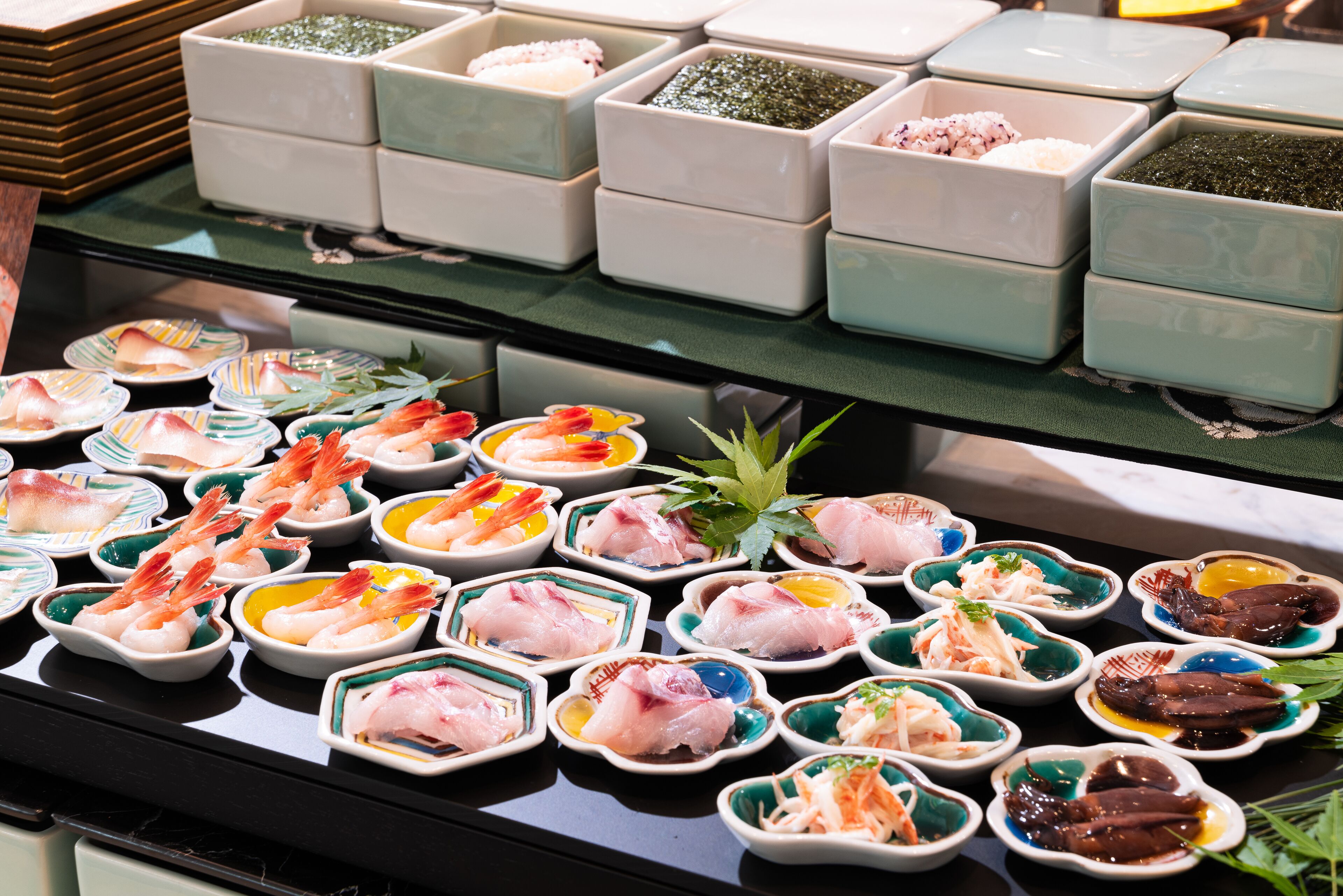 朝食ビュッフェ