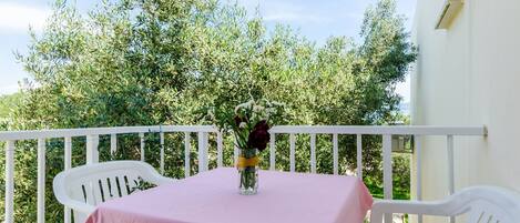 Apartment (One Bedroom Apartment with Balconies) | Terrasse/Patio