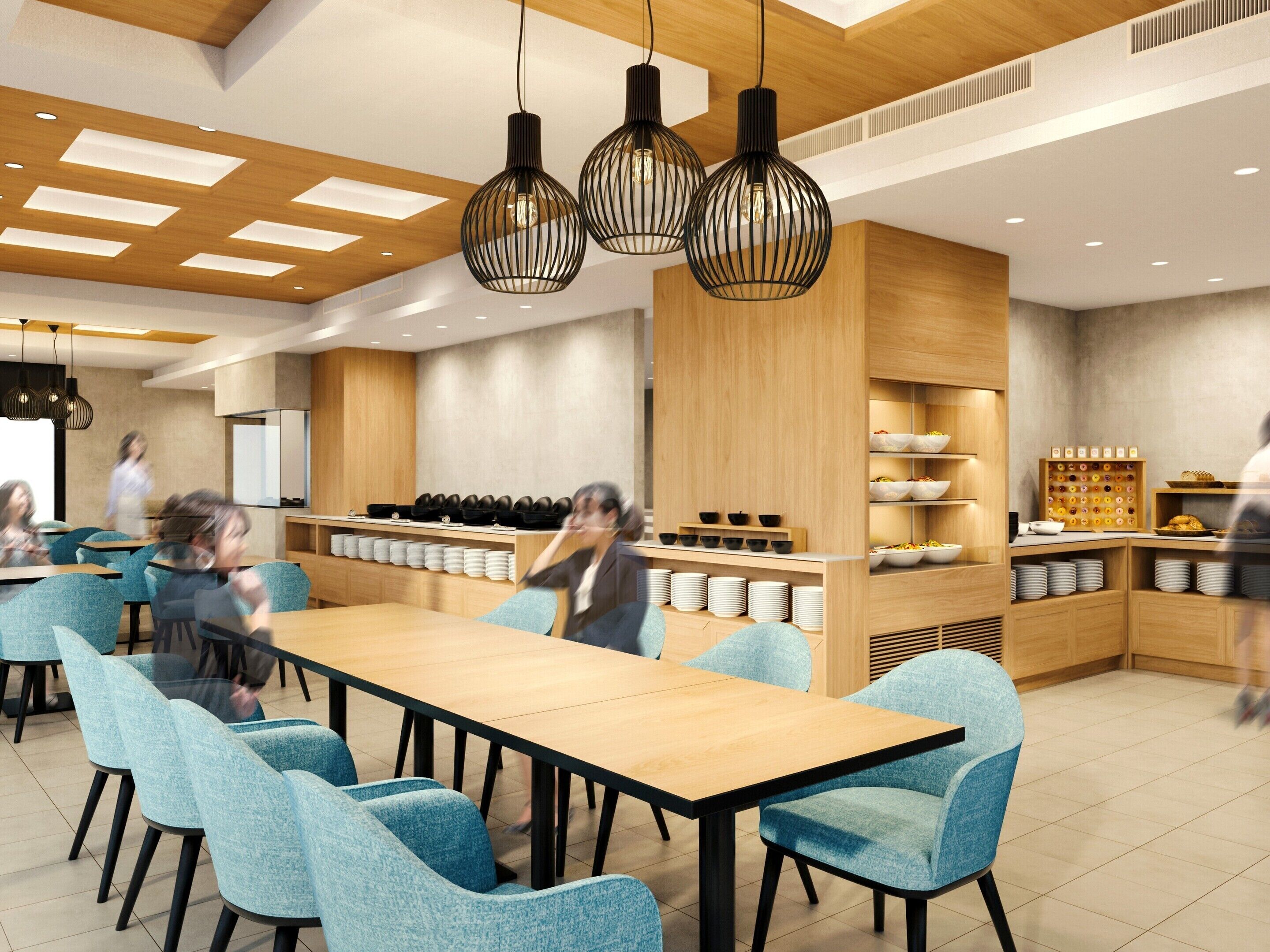 Daily buffet breakfast (JPY 2600 per person)