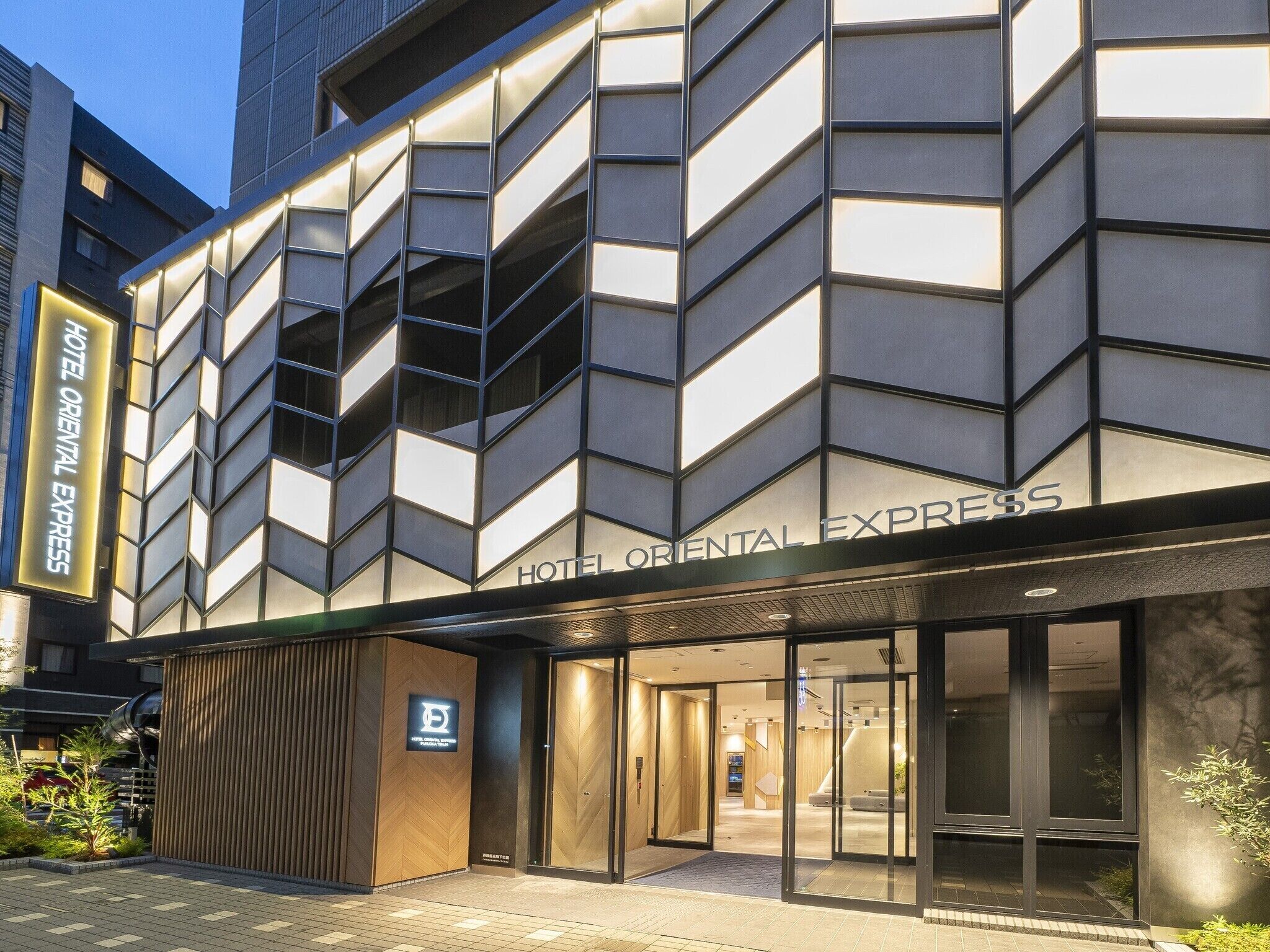 front of property – evening/night