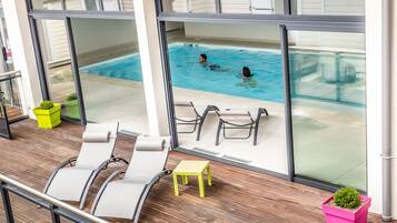 Piscine couverte, piscine chauffée