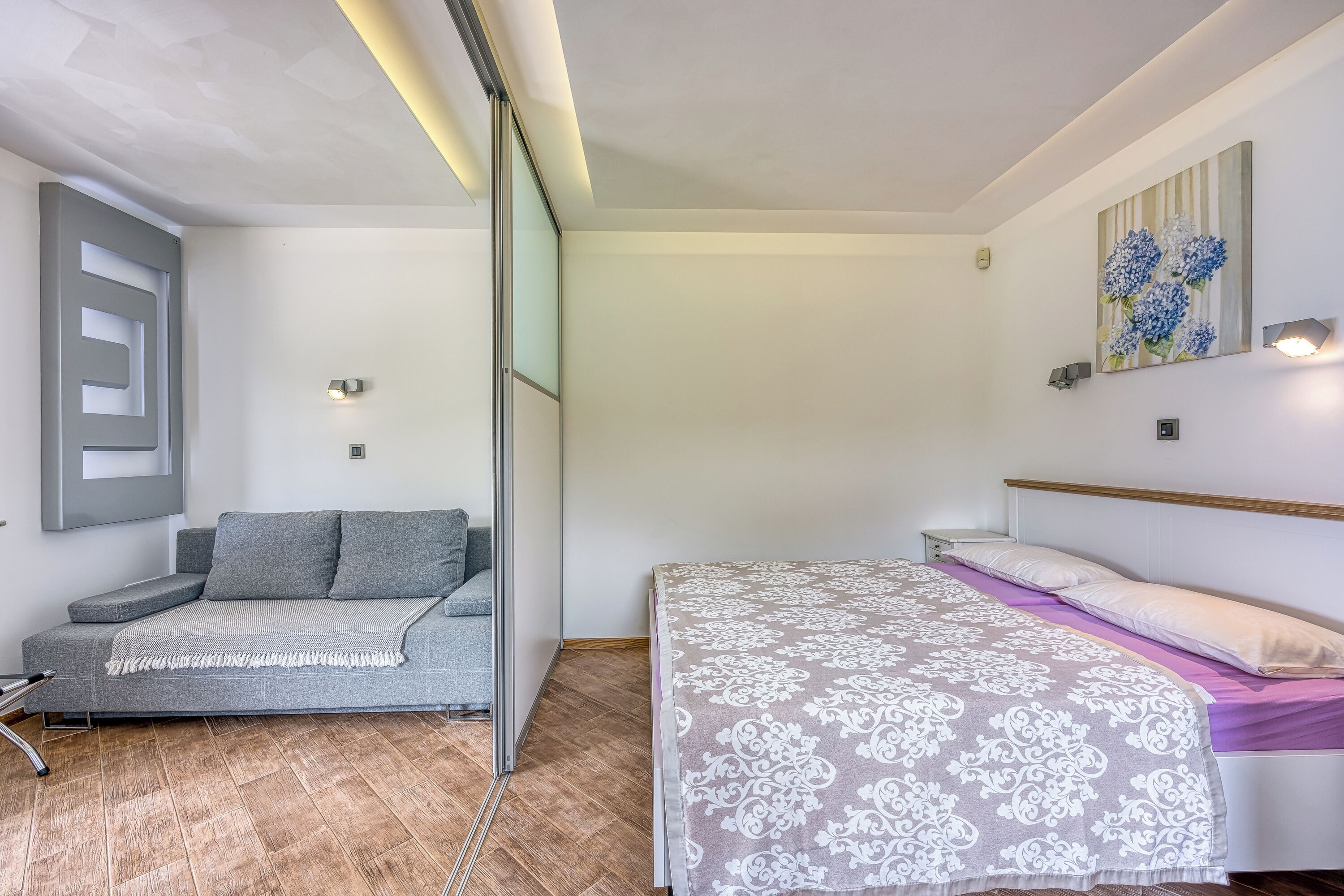 Appartement Familial, plusieurs chambres, vue mer (Pool Studio Debeli Rtič 2) | 4 chambres, Wi-Fi gratuit, draps fournis