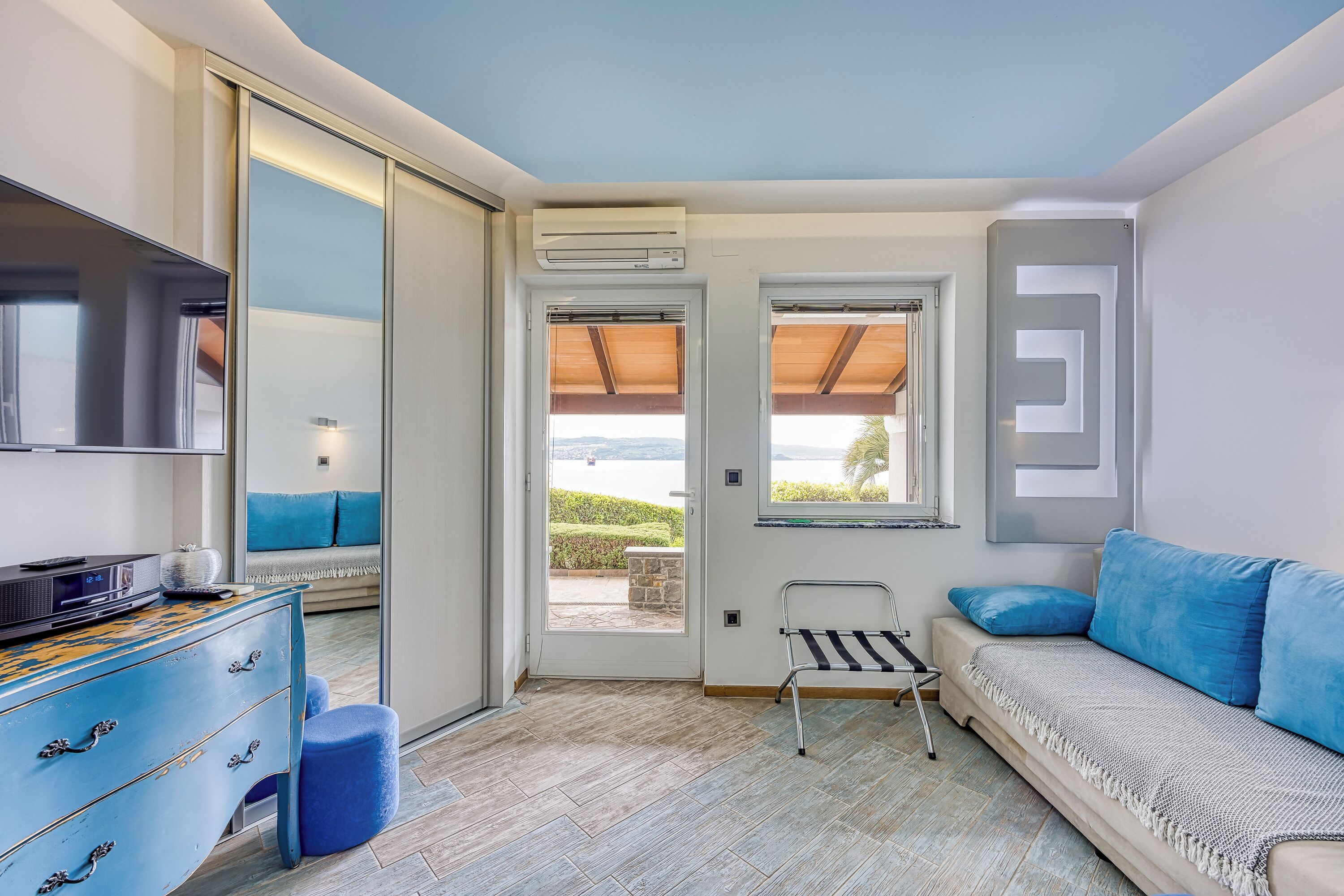 Appartamento luna di miele, camere multiple, fronte mare (Pool Studio Debeli Rtič 1) | Vista dalla camera