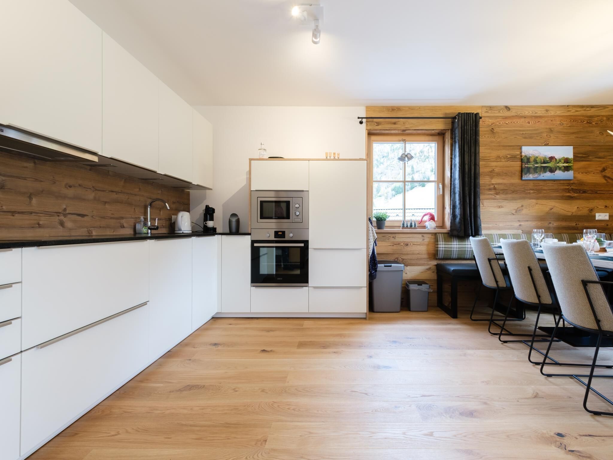 Microwave, oven, dishwasher, rice cooker