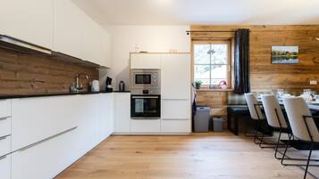 Microwave, oven, dishwasher, rice cooker