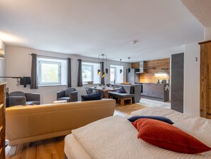 Apartment (2 Bedrooms) | Living room | TV, stereo - Studio Martin I (Mauterndorf)