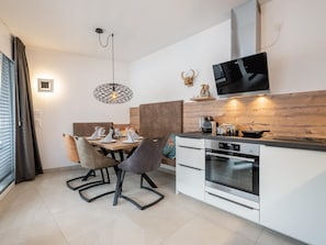 Microwave, oven, dishwasher, rice cooker