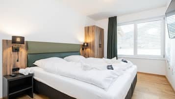 2 habitaciones y ropa de cama