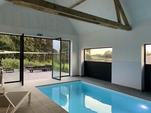 Piscine couverte, piscine extérieure