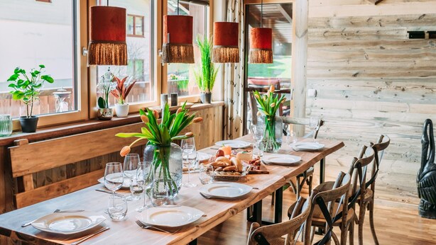 In-room dining - Bernkogel Penthouse (Rauris)